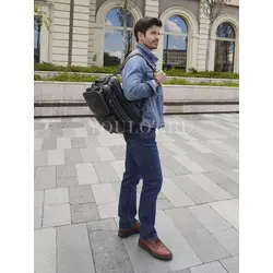 Сумка-рюкзак Briefcase, трансформер из натуральной кожи