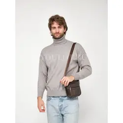 Сумка мужская через плечо, барсетка кожаная Briefcase