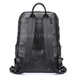 Рюкзак мужской кожаный для ноутбука 15" и документов A4