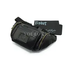 Сумка через плечо, бананка из натуральной кожи Ruff Ryder