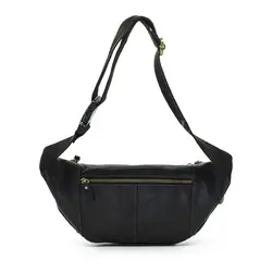 Сумка через плечо, бананка из натуральной кожи Ruff Ryder