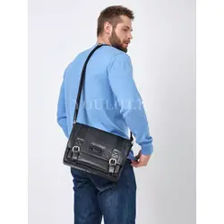 Сумка мужская через плечо Ryff Ryder для документов А4 кожаная
