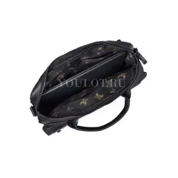 Портфель-сумка Ruff Ryder для документов и ноутбука кожаный Old Money