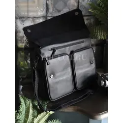 Портфель-сумка Ruff Ryder для документов и ноутбука кожаный Old Money