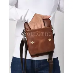 Сумка мужская через плечо из натуральной кожи Ryff Ryder