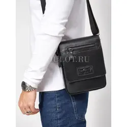 Сумка мужская через плечо из натуральной кожи Ryff Ryder