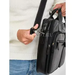 Портфель-сумка Ruff Ryder из натуральной кожи для ноутбука и документов