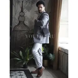 Сумка мужская через плечо Ruff Ryder маленькая кожаная