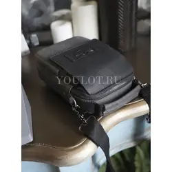 Сумка мужская через плечо Ruff Ryder маленькая кожаная