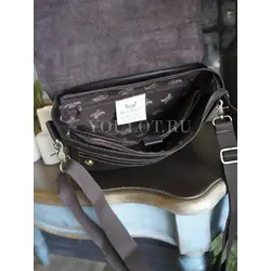 Сумка мужская через плечо Ruff Ryder A4 из натуральной кожи