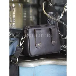 Сумка на пояс Ruff Ryder, через плечо маленькая кожаная