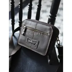 Сумка на пояс Ruff Ryder, через плечо маленькая кожаная