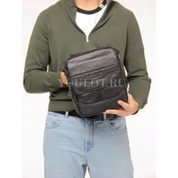 Сумка мужская через плечо из натуральной кожи Ryff Ryder