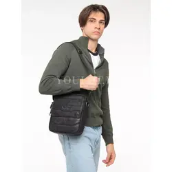 Сумка мужская через плечо из натуральной кожи Ryff Ryder