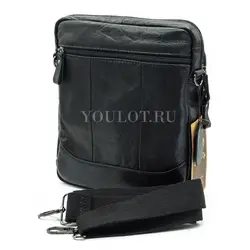 Мужская сумка через плечо из натуральной кожи Ruff Ryder