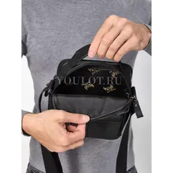 Сумка мужская через плечо, барсетка из натуральной кожи Ryff Ryder