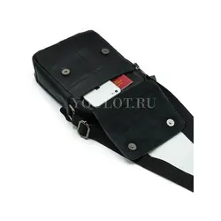 Сумка мужская через плечо, барсетка из натуральной кожи Ryff Ryder