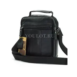 Сумка мужская через плечо, барсетка из натуральной кожи Ryff Ryder
