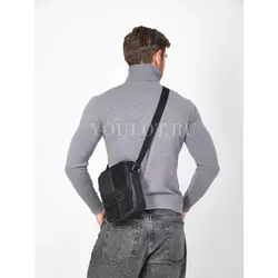 Сумка мужская через плечо, барсетка из натуральной кожи Ryff Ryder