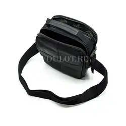 Сумка мужская через плечо, барсетка из натуральной кожи Ryff Ryder