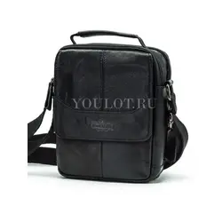 Сумка мужская через плечо, барсетка из натуральной кожи Ryff Ryder