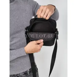 Сумка мужская через плечо, барсетка из натуральной кожи Ryff Ryder