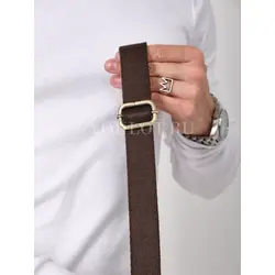 Сумка мужская через плечо, барсетка с ручкой кожаная Ryff Ryder