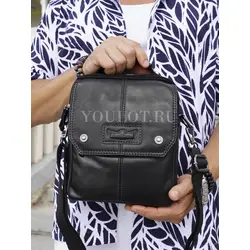 Сумка мужская на плечо из натуральной кожи Ryff Ryder