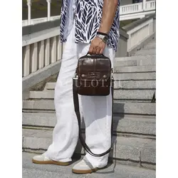 Сумка мужская на плечо из натуральной кожи Ryff Ryder