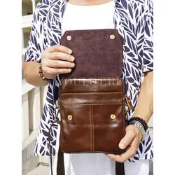 Сумка мужская на плечо из натуральной кожи Ryff Ryder