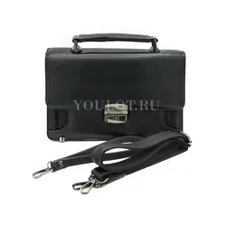 Барсетка мужская Briefcase с ручкой и ремнем