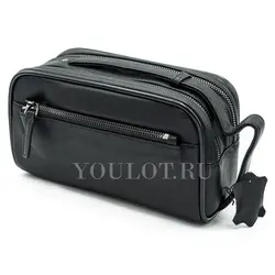 Барсетка-косметичка из натуральной кожи Briefcase