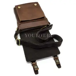 Сумка мужская через плечо большая из натуральной кожи Ryff Ryder