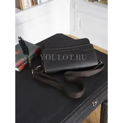 Сумка мужская через плечо Ryff Ryder большая A4 из натуральной кожи