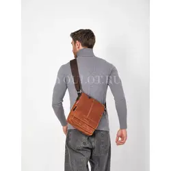 Сумка кожаная мужская на плечо Ryff Ryder