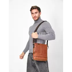 Сумка кожаная мужская на плечо Ryff Ryder