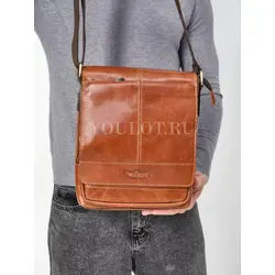 Сумка кожаная мужская на плечо Ryff Ryder