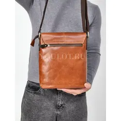 Сумка кожаная мужская на плечо Ryff Ryder