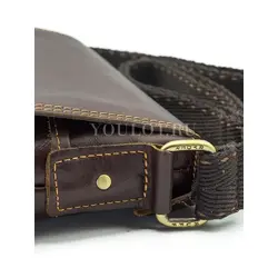 Сумка мужская через плечо большая из натуральной кожи Ryff Ryder