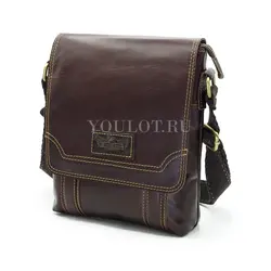 Сумка мужская через плечо большая из натуральной кожи Ryff Ryder