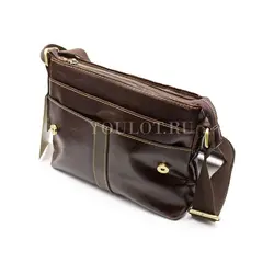 Сумка мужская Ryff Ryder через плечо кожаная Old Money