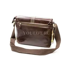 Сумка мужская Ryff Ryder через плечо кожаная Old Money