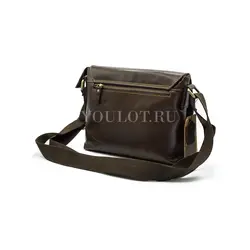 Сумка мужская кожаная с регулируемым ремнём Ryff Ryder