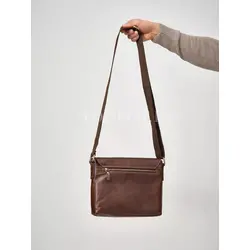 Сумка мужская кожаная с регулируемым ремнём Ryff Ryder