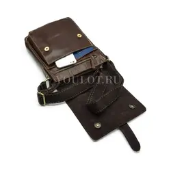 Сумка мужская кожаная через плечо Ryff Ryder для города