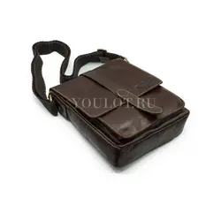 Сумка мужская кожаная через плечо Ryff Ryder для города