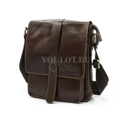 Сумка мужская кожаная через плечо Ryff Ryder для города