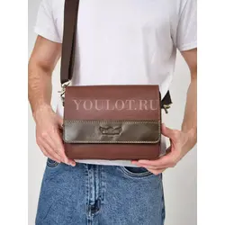 Сумка мужская кожаная через плечо Ryff Ryder на каждый день