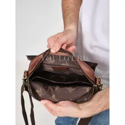 Сумка мужская кожаная через плечо Ryff Ryder на каждый день