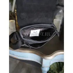 Сумка мужская через плечо Ruff Ryder натуральная кожа классика